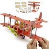 Hot Sale Aishang Diy 3d Paper Puzzle Airplane Model Kids Educational Stem Assemb